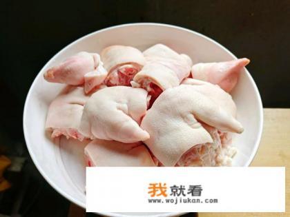 豆豉焖猪蹄做法步骤？