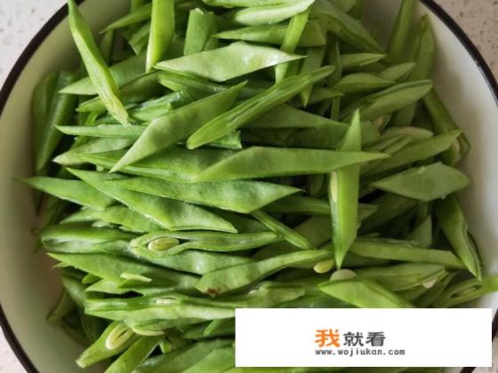 白豆角怎么素炒好吃又简单？