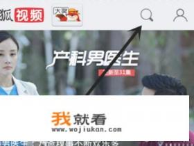 搜狐视频怎么搜索？
