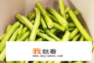 炒豆角的家常做法？