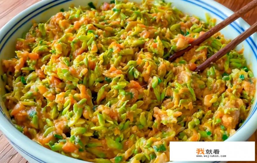 槐花饺子馅有几种做法？