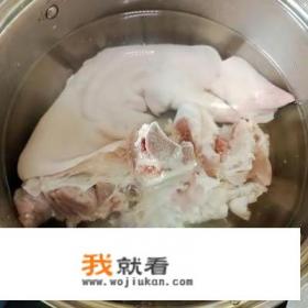 醋泡猪蹄做法？