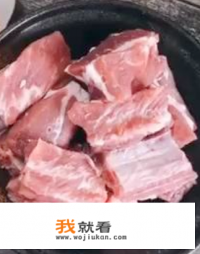 广东香橙排骨的做法？