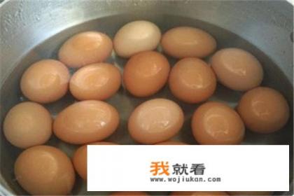 煎卤蛋的家常做法？