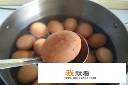 煎卤蛋的家常做法？