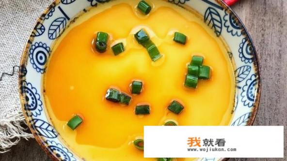 蒸鸡蛋怎么做？
