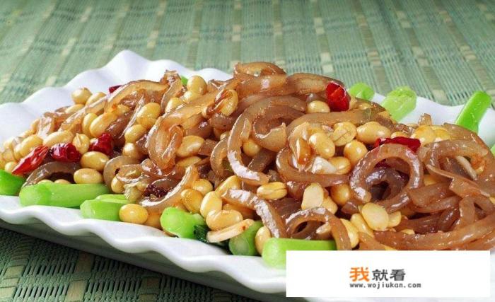 黄豆炖肉的做法？
