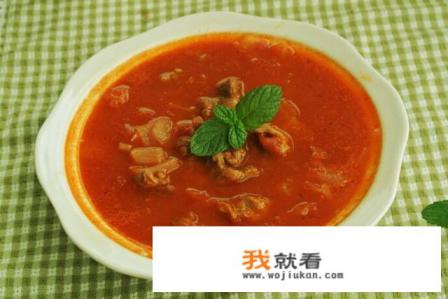 牛肉炖番茄汤怎么做？