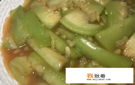 老丝瓜怎么做好吃？