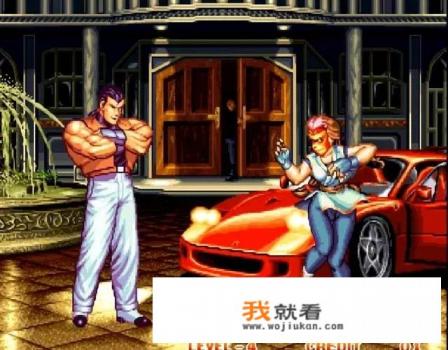 经典街机游戏《龙虎之拳2》通关之后有哪些搞笑的官方动态图？
