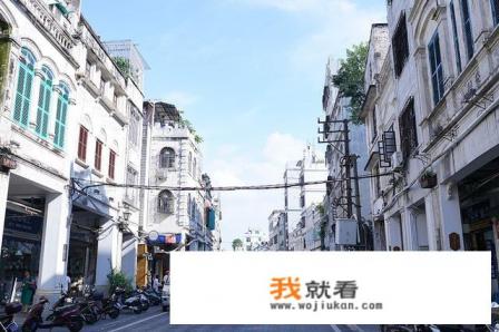 海口骑楼小吃街的建筑怎么样？