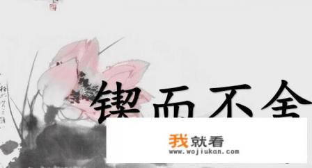 锲而不舍的意思及成语解释？