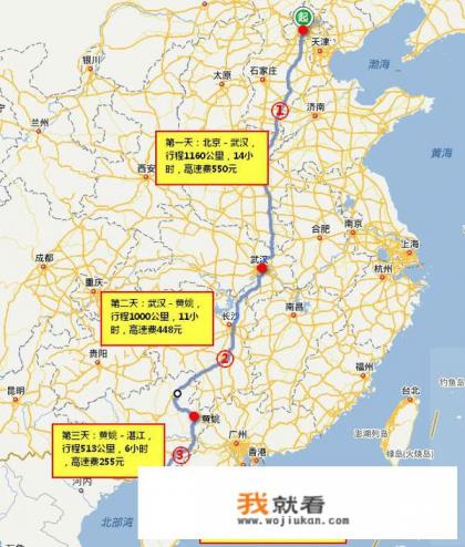 从北京到海南，边走边玩，有什么好的旅游线路可以推荐？