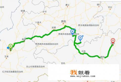 准备带上家人从昆明去桂林自驾旅游，有什么一路玩的线路推荐吗？