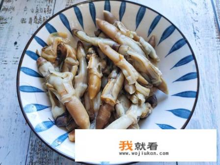 怎么炒蛏子干？
