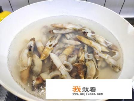 怎么炒蛏子干？