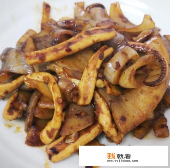 鱿鱼做法爆炒鱿鱼王刚？