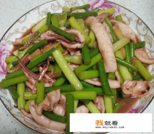 鱿鱼做法爆炒鱿鱼王刚？