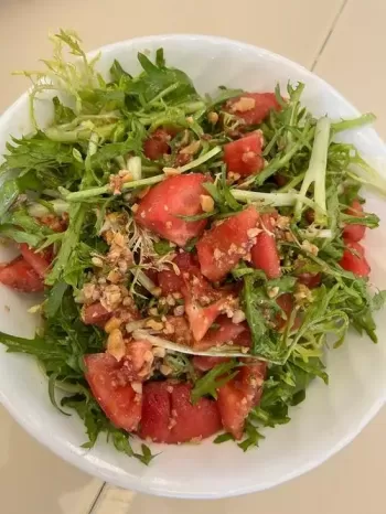 苦菊生菜沙拉简单做法？