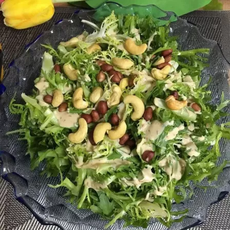 苦菊生菜沙拉简单做法？
