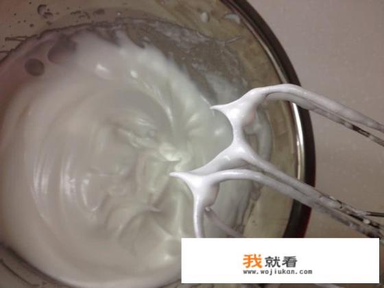 做蛋糕蛋清打不发怎么办？