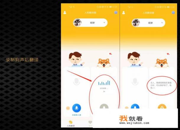 有人知道人狗翻译器的使用方法吗？