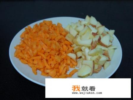 苹果红萝卜汁怎么做？