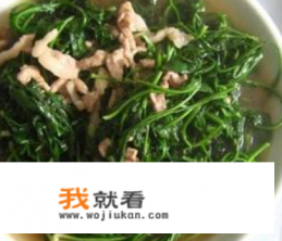 荠荠菜的五种吃法？