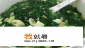 荠荠菜的五种吃法？