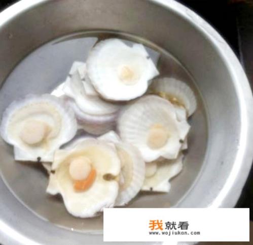 扇贝清洗方法？