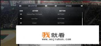 求NBA2K11电脑键盘操作的详细键位？