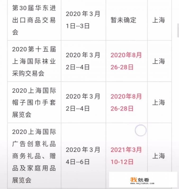 上海国家会展中心2023年展会信息？