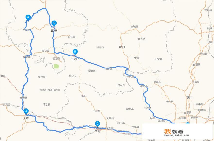 春节期间从西安出发自驾游3到4天，有哪些行程推荐？