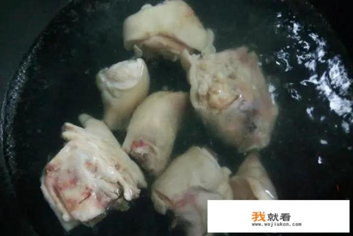 炖猪蹄子家庭做法？