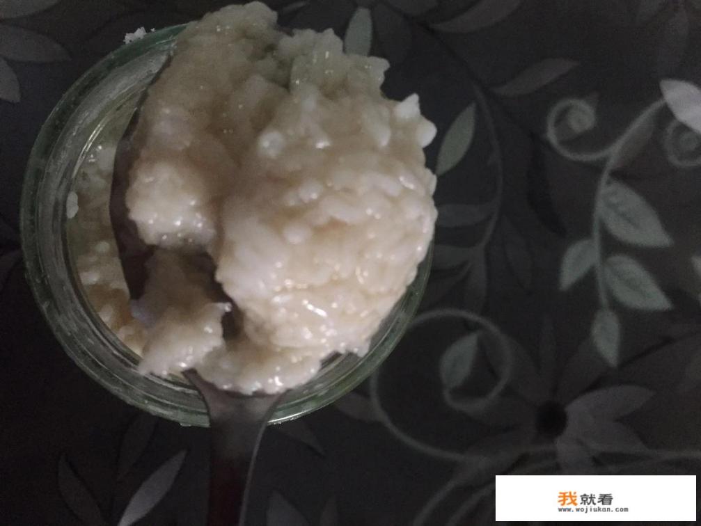 超市买的米酒醪糟怎么食用？