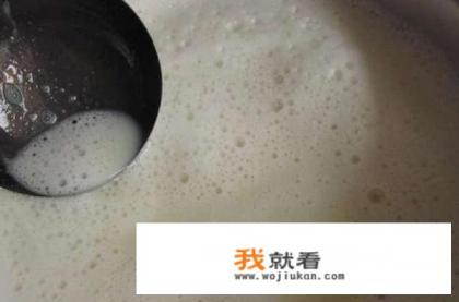 没有内脂如何做豆腐脑？