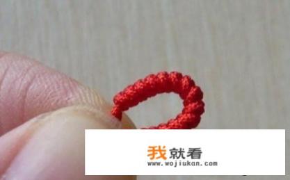 手工DIY金刚结手链的编法教程？