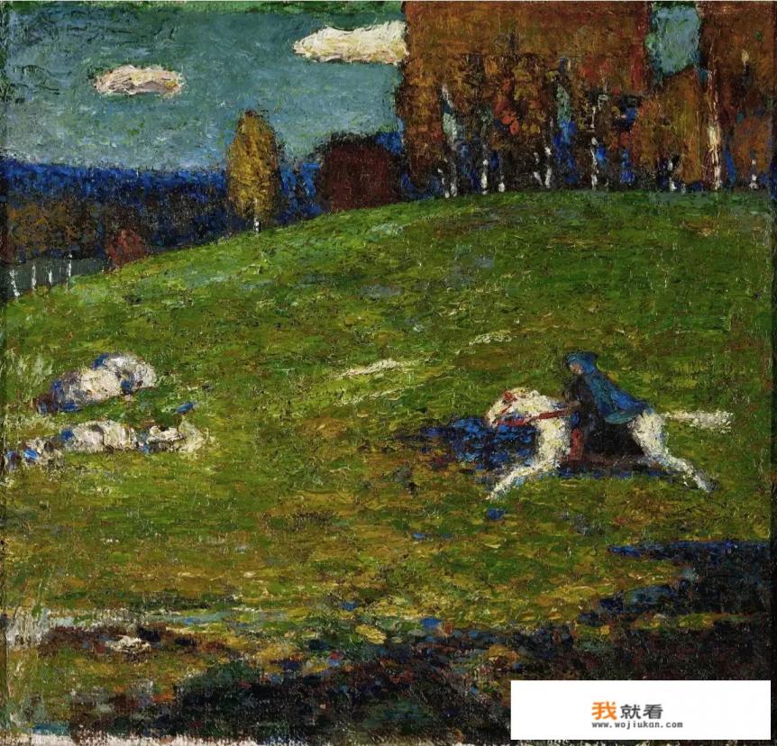 “青骑士”代表画家之一的康定斯基的重要作品有哪些？