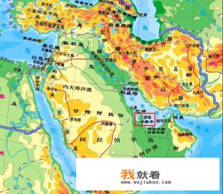 卡塔尔在世界地图什么位置? 卡塔尔在世界地图什么位置?