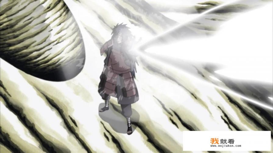 火影忍者542话，秽土转生宇智波斑，为什么突然之间从血轮眼变成了轮回眼？