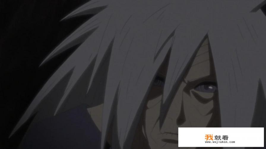 火影忍者542话，秽土转生宇智波斑，为什么突然之间从血轮眼变成了轮回眼？