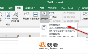 EXCEL中如何冻结窗口? EXCEL中如何冻结窗口?